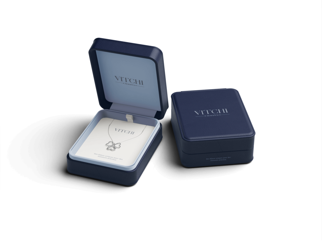 la boutique Vitchi Joaillerie Casablanca, mettant en valeur des bijoux en or 18 carats et des diamants naturels certifiés dans un cadre élégant | Bijouterie diamant casablanca