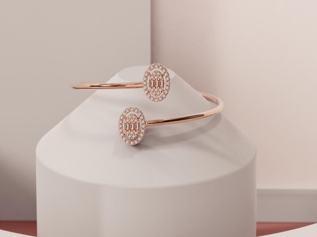 Bracelet diamant et or 18 kt – Vitchi Casablanca
