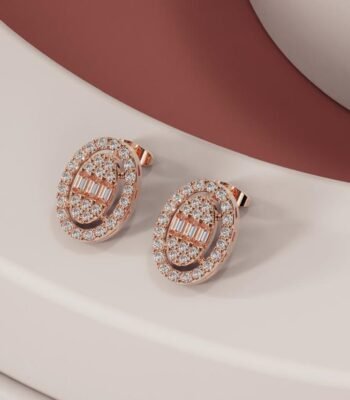 Boucles d’oreilles en diamant naturel or 18 kt – Vitchi Casablanca