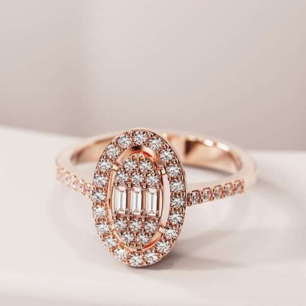 Bague de mariage diamant et or 18 kt – Vitchi Casablanca