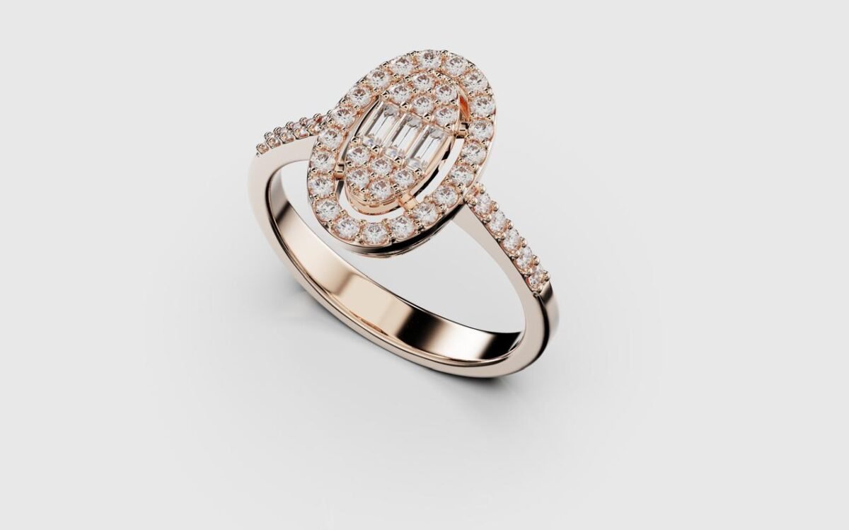 Bague de mariage diamant et or 18 kt – Vitchi Casablanca