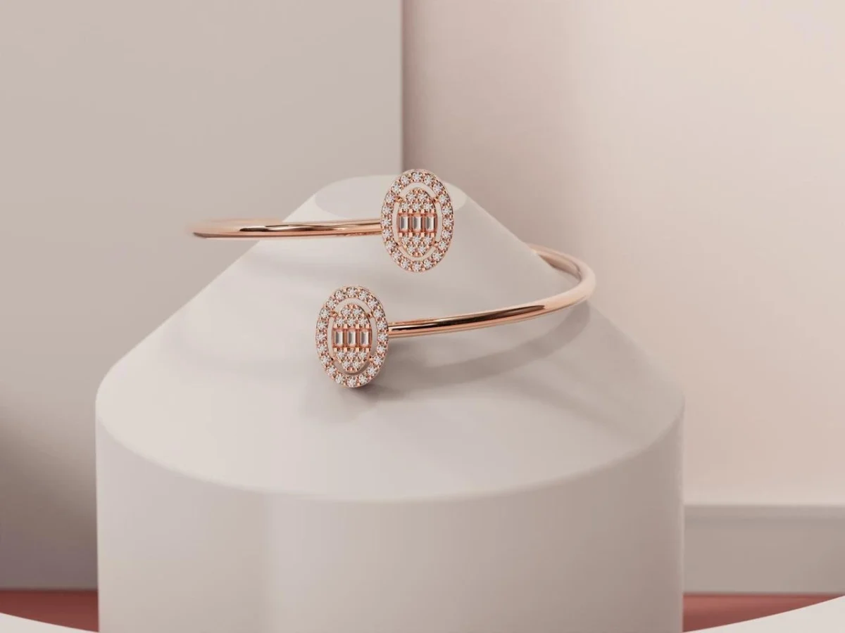 Bracelet Diamant et Or 18 kt - Image 1