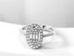 Bague de mariage en or 18 carats sertie de diamant – Bijouterie VITCHI