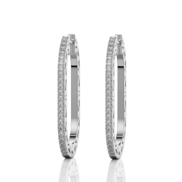 Boucles d’oreilles en diamant – Bijouterie VITCHI Casablanca