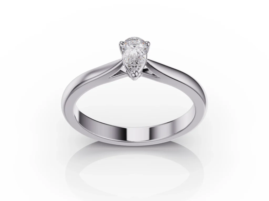 Bague Diamant Solitaire - Bijouterie Vitchi Casablanca