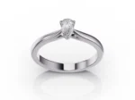 Bague Diamant Solitaire - Bijouterie Vitchi Casablanca
