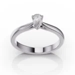 Bague Diamant Solitaire - Bijouterie Vitchi Casablanca