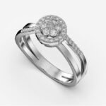 Bague de Fiançailles en Diamant - Bijouterie Vitchi Casablanca