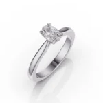 Solitaire Diamant - Bague de Fiançailles - Bijouterie Vitchi Casablanca