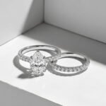 Bague Diamant Maroc – Or Blanc 18 Carats | Bijouterie Vitchi Casablanca