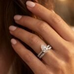 Bague Diamant Maroc – Or Blanc 18 Carats | Bijouterie Vitchi Casablanca