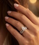 Bague Diamant Maroc – Or Blanc 18 Carats | Bijouterie Vitchi Casablanca - Image 3